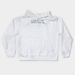 Cold As Wintour Kids Hoodie